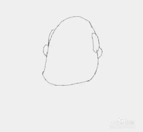 简笔画抽烟的大叔是怎么画的
