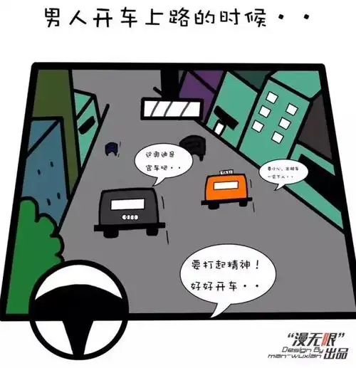 讲真,性别决定思维论男女司机的不同

