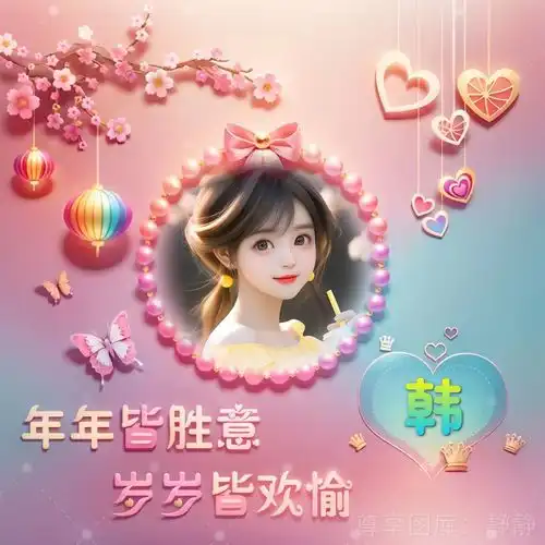 2024年新版好运头像图片龙重登场换上新头像迎接新龙年
