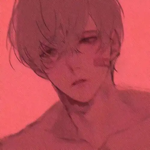 动漫男生头像我不想谋生,我想生活
