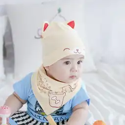 儿童婴儿帽子03612个月秋天冬季婴幼儿棉帽男女宝宝新生儿胎帽
