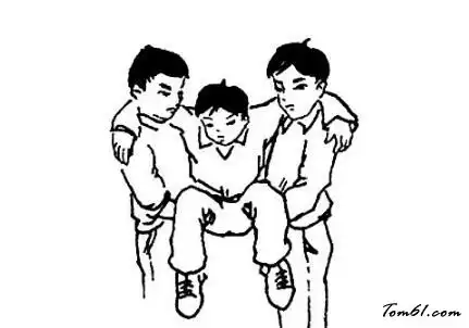 抬人救人简笔画图片儿童资源网手机版
