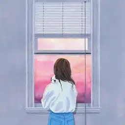 ins上超养眼的清新插画,想换头像的来
