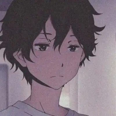 折木奉太郎头像高清忧伤帅气折木奉太郎同人头像
