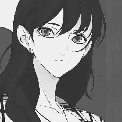 丧气头像黑白丧气女生头像动漫
