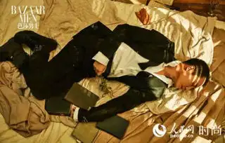 黄轩诗意再登芭莎男士油画质感大片翩然优雅
