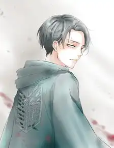 寻一张进击的巨人兵长的同人图
