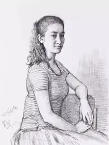 中央美术学院博士贺羽素描作品精选
