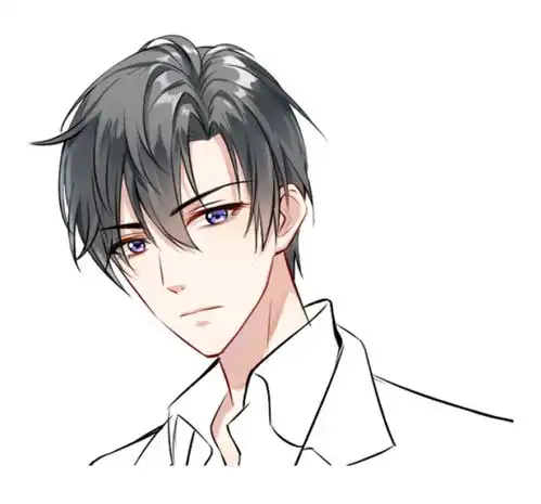 日漫男生头发上色教程梵高学院
