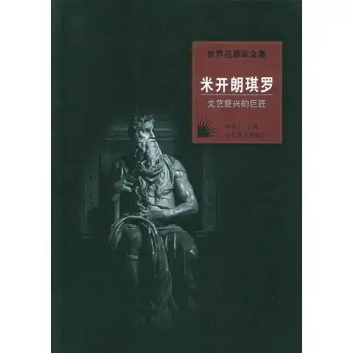 世界名画家全集米开朗基罗黑皮,9787543439498
