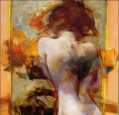 意大利艺术家萨尔塔雷利女性人体油画作品欣赏
