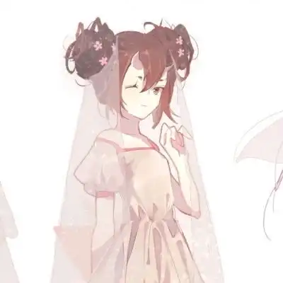 九人动漫闺蜜头像仙气精灵古风团头有点拽
