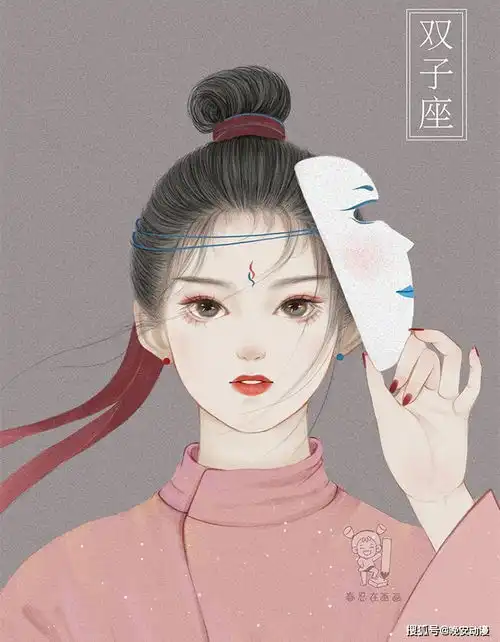 当十二星座变成古风小姐姐,天蝎座英气十足,狮子座侧颜杀
