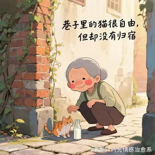 巷子里的猫很自由,但却没有归宿
