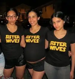 美国男子一妻二妾四人同生活
