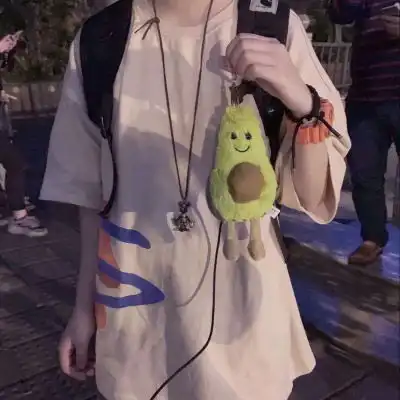 少女心粉色部位头像上半身无头学生女头
