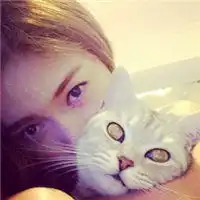 好看的抱着猫咪的情侣头像一男一女
