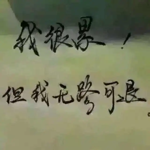 微信头像是这张图片,微信名是天堂谁愿陪我去,什么意思
