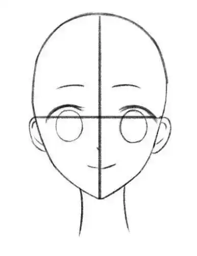 二次元动漫人物的脸怎么画教你绘画人物正脸的小技巧
