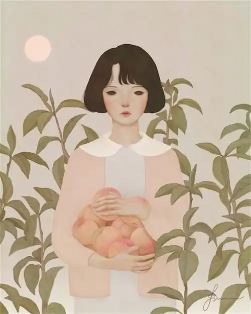 12张细腻宁静的唯美艺术绘画
