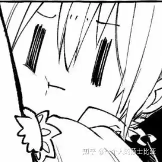 伤感动漫女头︱丧系黑白动漫女生头像
