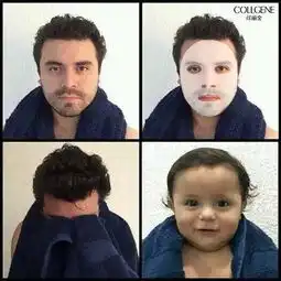 护肤不是神话,当然不能真的让你返老还童,也不能让你媲美明星,白兜兜μ的美拍
