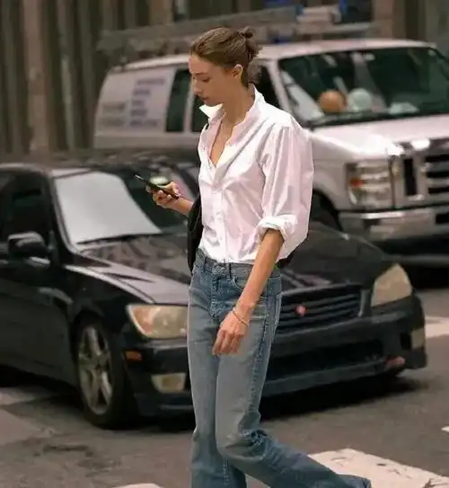 选衬衫千万别规规矩矩廓形男友款才是标配高级洋气又很美观
