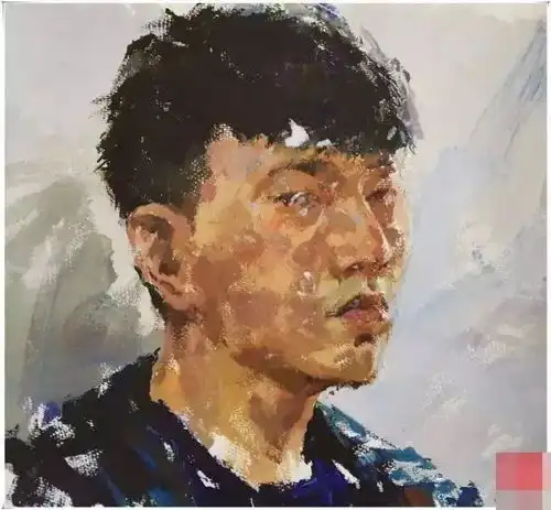 2018年湖美校考即将开考考前看看色彩头像高分卷怎么画
