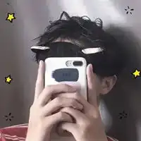 qq头像男生拿手机男生拿手机遮脸的qq头像
