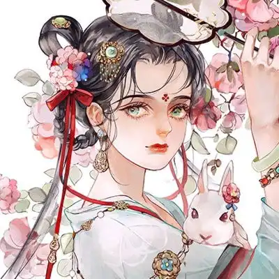 溺毙唯美古风仙气魅力动漫女头.微信头像我要个性网
