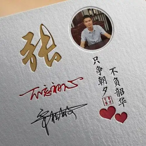 2022微信头像姓氏头像,60张3d高清商务连笔签名头像,有你的吗
