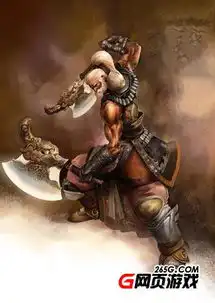 霸气侧漏新英雄威武霸气斧头男
