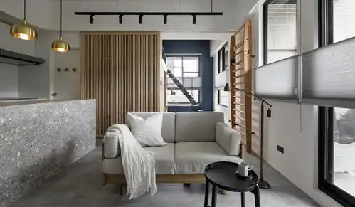 台北33㎡的小loft装出大格调
