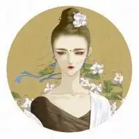 女生头像红色高冷古风微信头像图片大全
