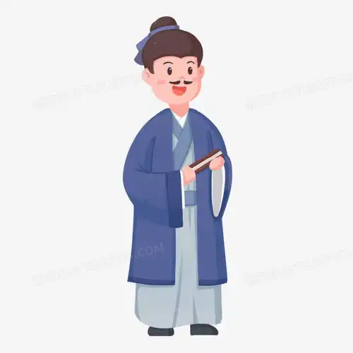 卡通手绘古代男性人物形象元素png图片素材免费下载卡通人物png30003000像素