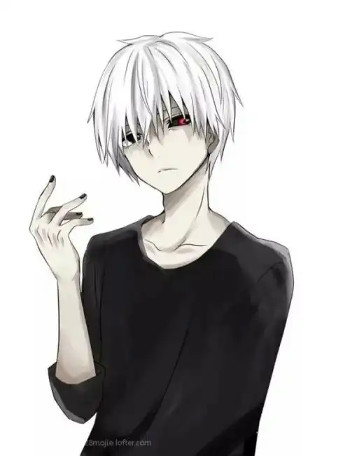 二次元高冷男生头像
