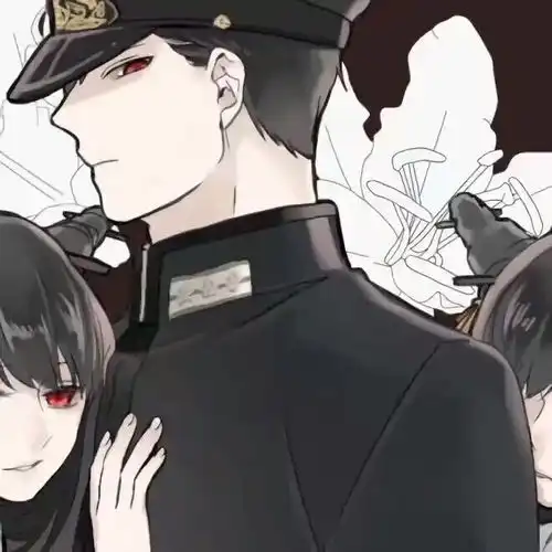 两女一男三人头像
