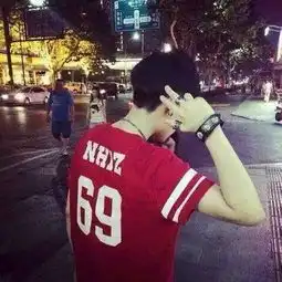 求几个背影带数字衣服的头像如下图
