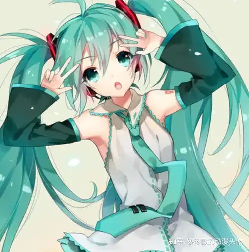 精美的动漫壁纸来自二次元的公主殿下,灵动可爱的初音未来
