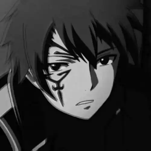 黑白动漫男头不要再熬夜了
