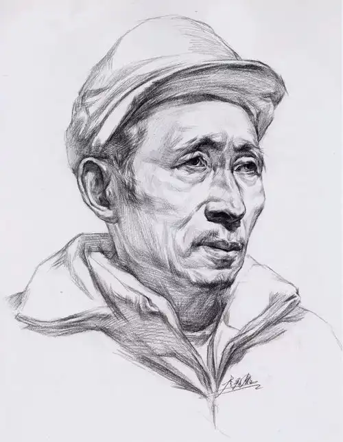 干货从静物到青年中年老年男女头像,高清素描结构图

