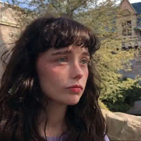 头像女生欧美,不怕这世间的孤独单身真好
