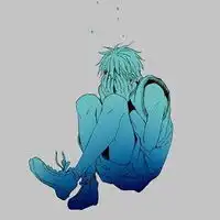 穿t恤短裤卡通头像男微信头像图片大全
