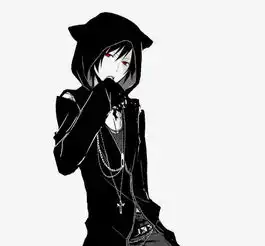 求图眼睛是彩色其余部分是黑白的动漫图类似我头像的
