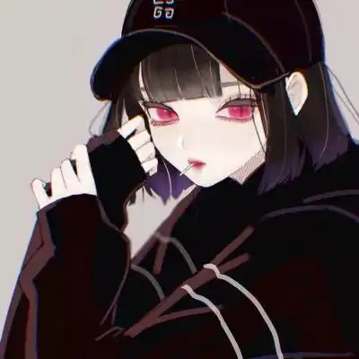 顾云曦超酷高冷二次元短发女头

