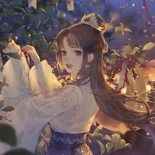 唯美浪漫系古风动漫头像
