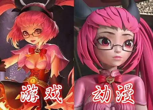 王者荣耀游戏vs动漫,小乔还原,安琪拉成熟,看到韩信咋变小了
