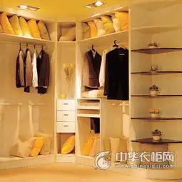 明珠家家衣柜图片简约衣帽间效果图
