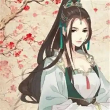 动漫一男一女高冷古风情头头像手绘唯美古风情侣头像
