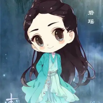 超可爱赵丽颖卡通动漫头像推荐
